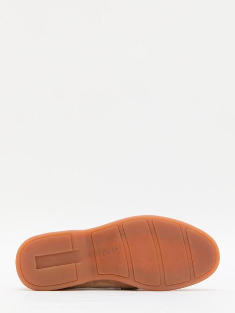 MAISON DAVID Loafers (natural suede/natural rubber sole)