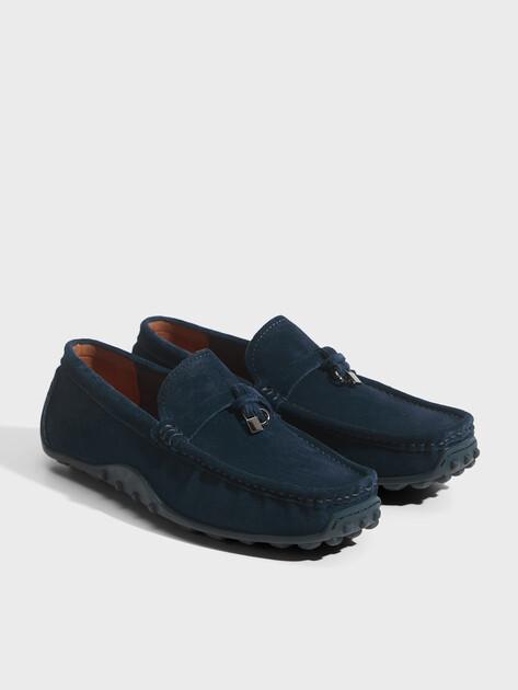 MAISON DAVID Moccasins (natural suede)