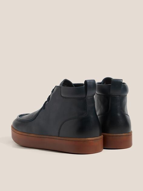 MAISON DAVID Boots (genuine leather/natural rubber sole)