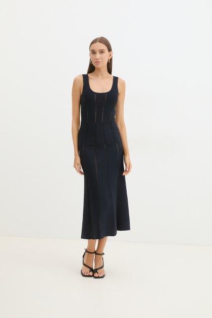 MAISON DAVID With a skirt (viscose/nylon)