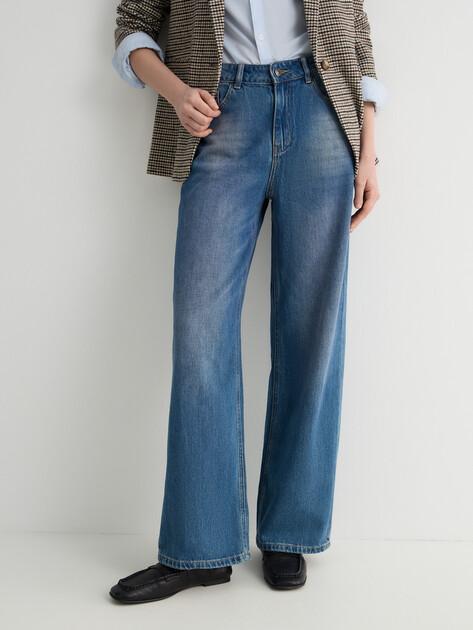 MAISON DAVID Wide-leg jeans (cotton/lyocell)