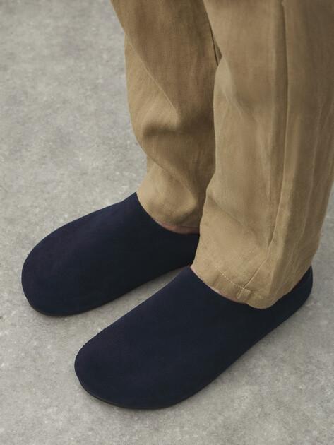 TENDANCE Slippers (natural suede)