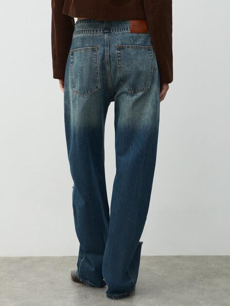 MAISON DAVID Straight-leg jeans (cotton)
