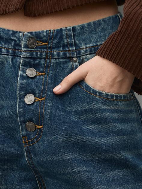 MAISON DAVID Straight-leg jeans (cotton)