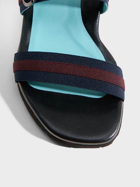 THIERRY RABOTIN Sandals (textile/genuine leather)