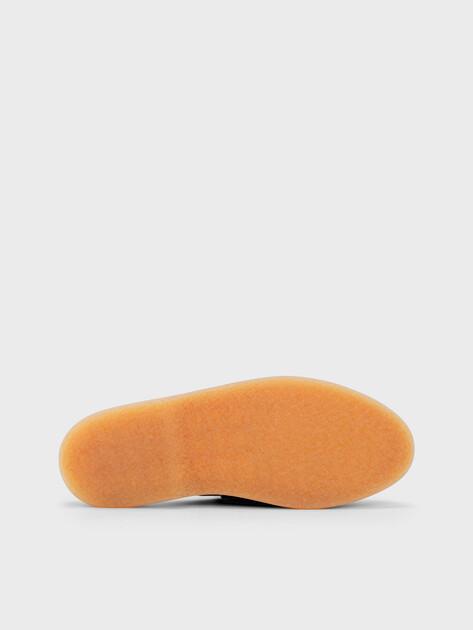 MAISON DAVID Mules (natural suede/natural rubber sole)