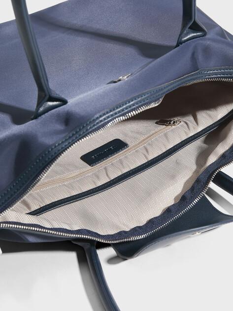TENDANCE Tote (textile/genuine leather)