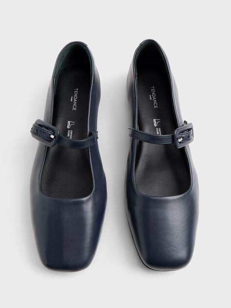 TENDANCE Mary Jane ballet flats (genuine leather)