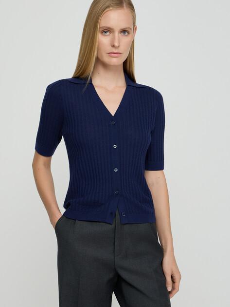 MAISON DAVID Cardigan (natural wool)