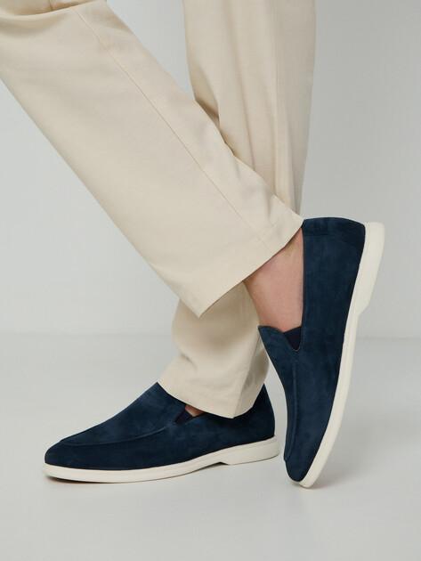 MAISON DAVID Slippers (natural suede)