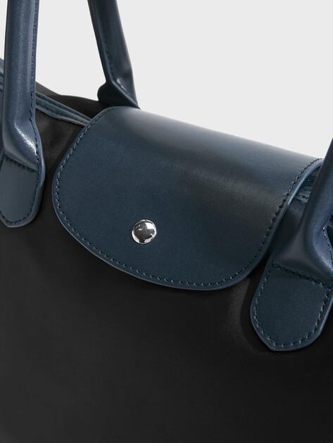 TENDANCE Tote (textile/genuine leather)