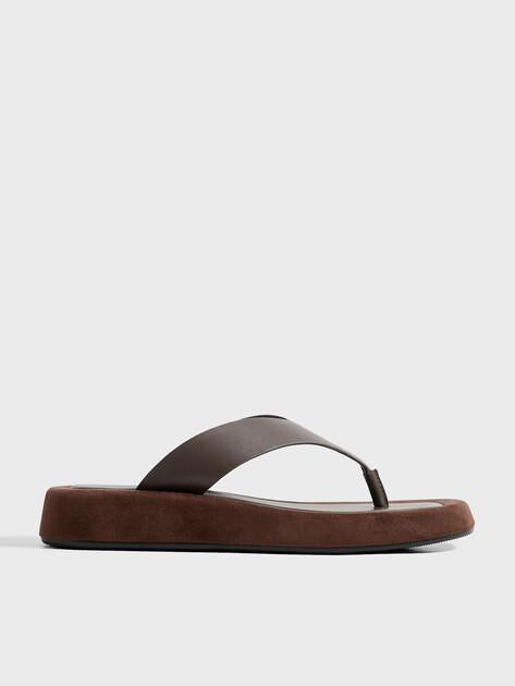 TENDANCE Flip-flops (genuine leather)