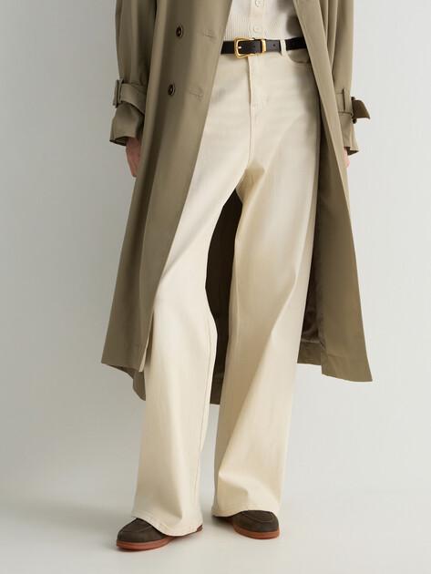 MAISON DAVID Loafers (natural suede/natural rubber sole)