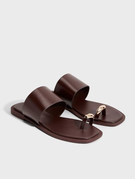 TENDANCE Flip-flops (faux leather)