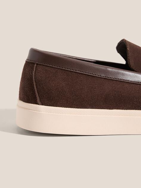 TENDANCE Loafers (genuine suede/genuine leather)