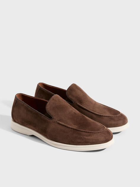 MAISON DAVID Slippers (natural suede)