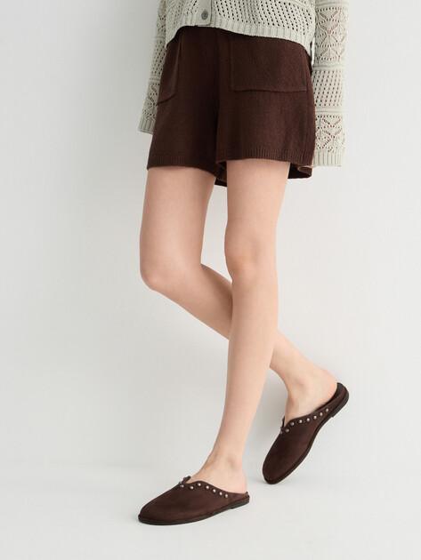 TENDANCE Slippers (natural suede)