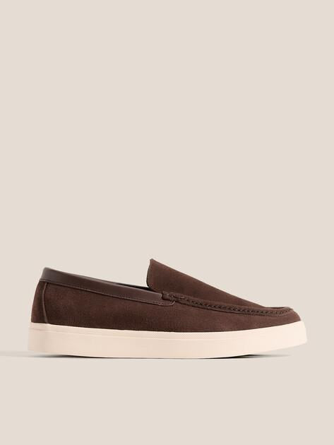 TENDANCE Loafers (genuine suede/genuine leather)