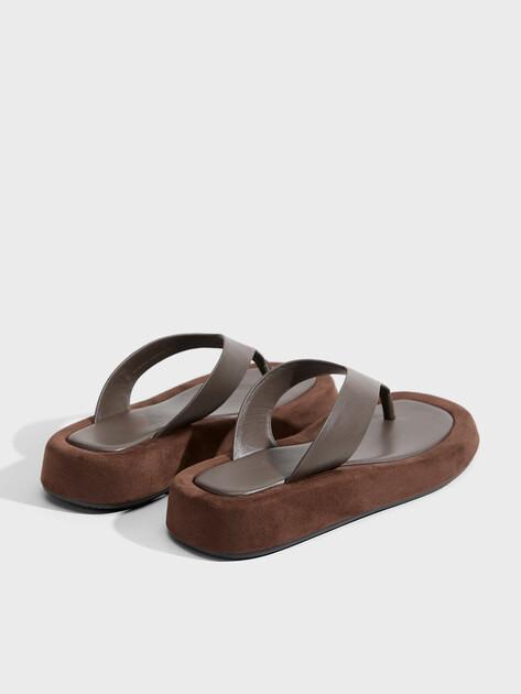 TENDANCE Flip-flops (genuine leather)