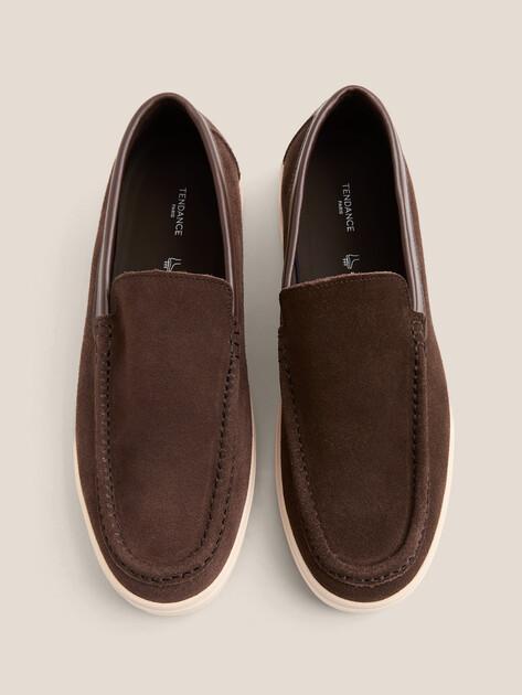 TENDANCE Loafers (genuine suede/genuine leather)