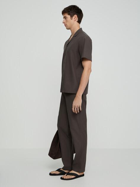 MAISON DAVID Trousers (lyocell/cotton)