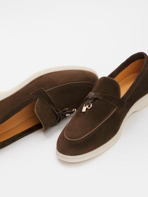 TENDANCE Loafers (natural suede/microfiber)