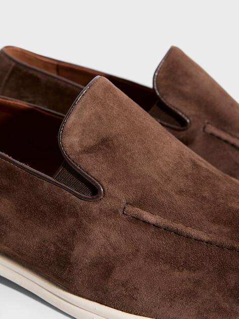 MAISON DAVID Slippers (natural suede)