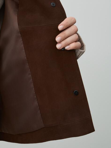 MAISON DAVID Jacket (genuine suede)