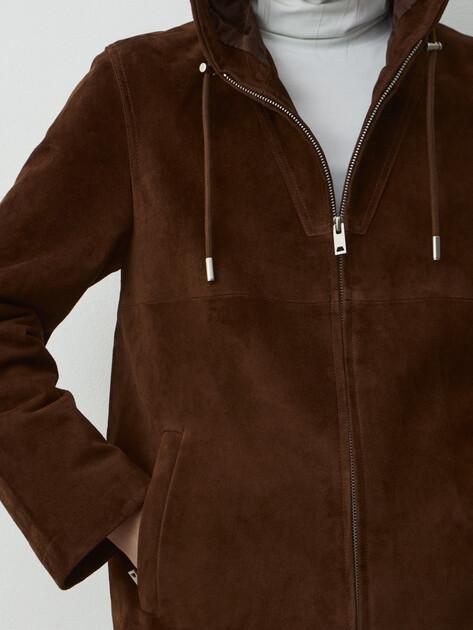 MAISON DAVID Jacket (genuine suede)