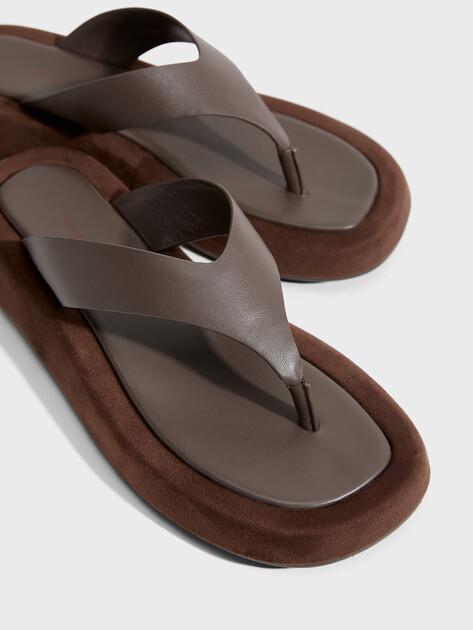 TENDANCE Flip-flops (genuine leather)