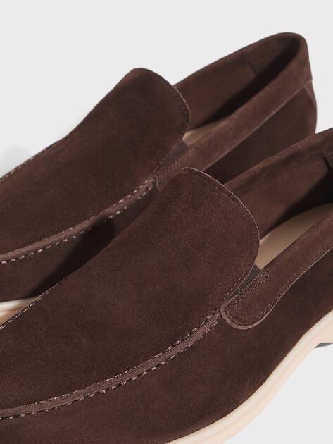MAISON DAVID Loafers (natural suede)