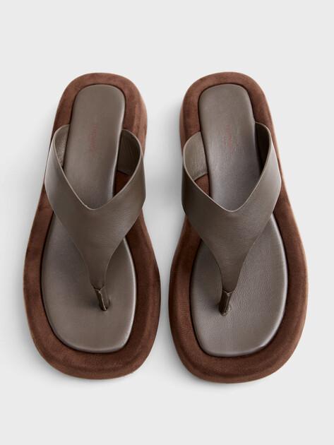 TENDANCE Flip-flops (genuine leather)