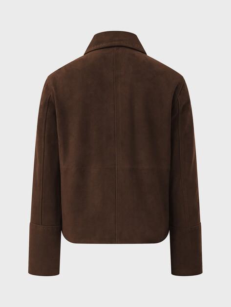 MAISON DAVID Jacket (genuine suede)