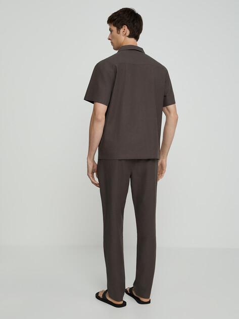 MAISON DAVID Trousers (lyocell/cotton)