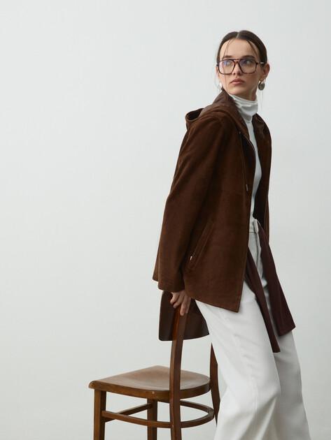 MAISON DAVID Jacket (genuine suede)