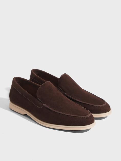 MAISON DAVID Loafers (natural suede)