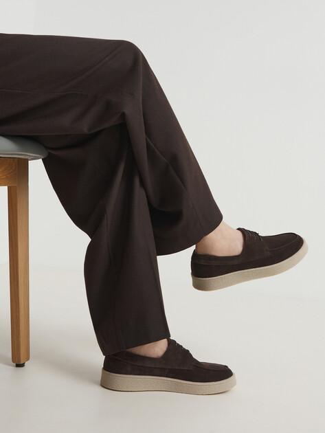 TENDANCE Derby (natural suede)