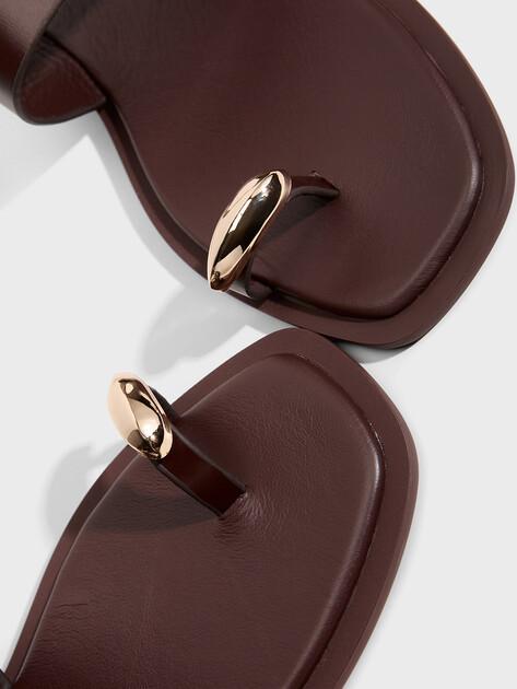 TENDANCE Flip-flops (faux leather)
