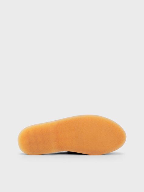 MAISON DAVID Mules (natural suede/natural rubber sole)