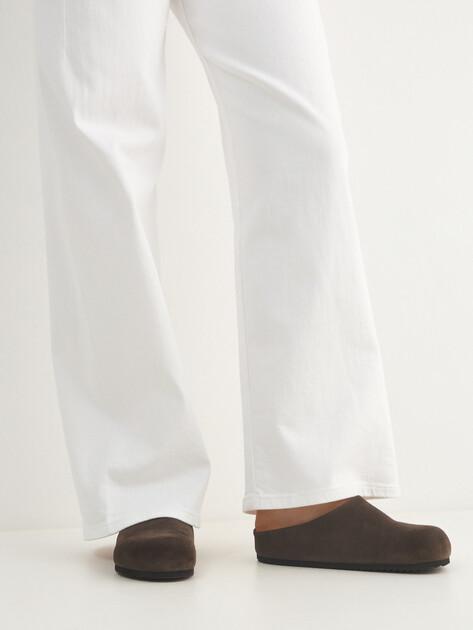 TENDANCE Slippers (natural suede)