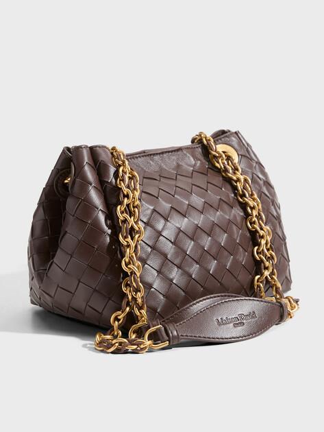 MAISON DAVID Bag (genuine leather/hand-woven)