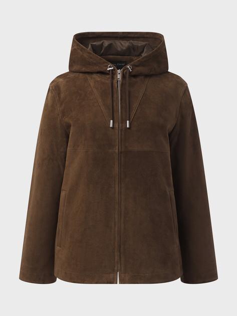 MAISON DAVID Jacket (genuine suede)