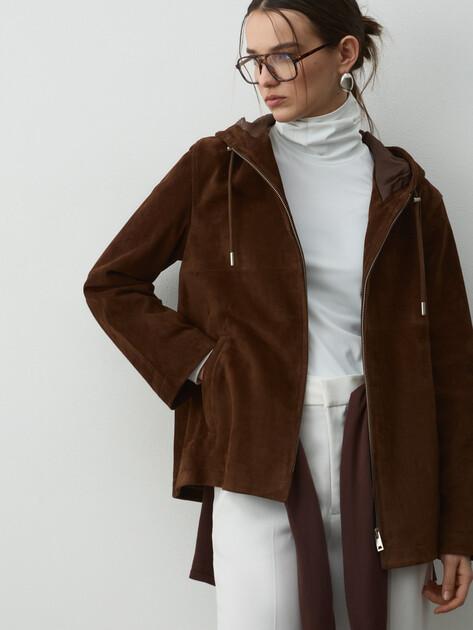MAISON DAVID Jacket (genuine suede)