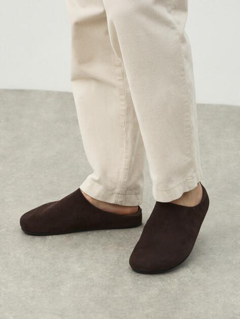 TENDANCE Slippers (natural suede)