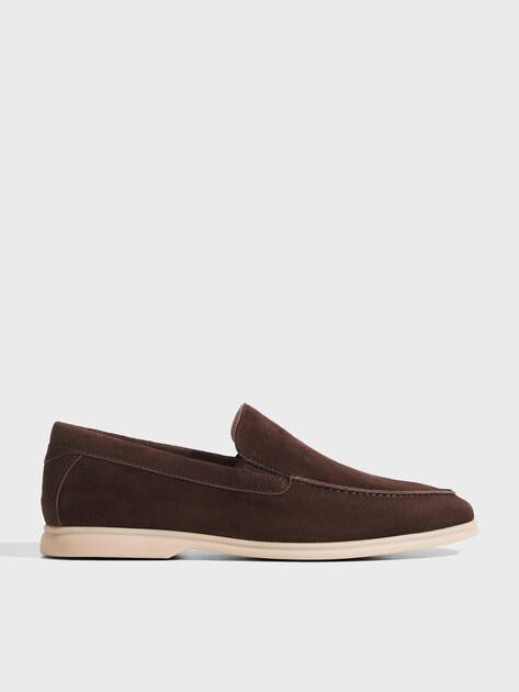 MAISON DAVID Loafers (natural suede)