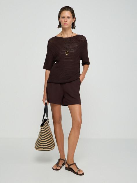 MAISON DAVID Shorts (viscose/acrylic)