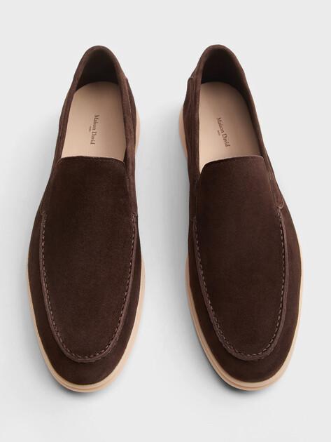 MAISON DAVID Loafers (natural suede)