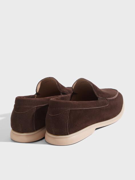 MAISON DAVID Loafers (natural suede)