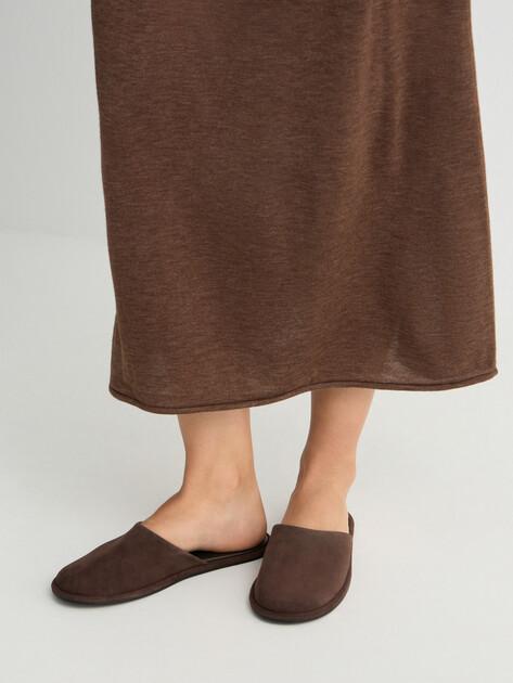 TENDANCE Slippers (natural suede)