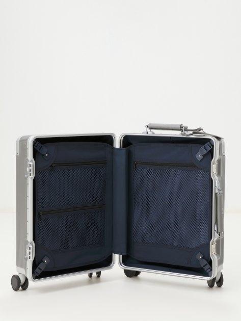 MAISON DAVID Suitcase (polycarbonate/aluminum), 46 l